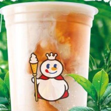 蜜雪冰城 东方乌龙轻乳茶（中杯）也可兑换6元面值其他饮品