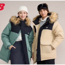 NEW BALANCE NB官方24年新款羽绒服男女同款秋冬户外简约舒适中长款外套