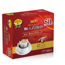 UCC 悠诗诗 滴滤挂耳职人咖啡粉（香醇摩卡）7g*50p/盒 日本进口