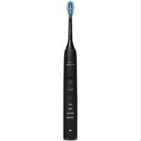 PHILIPS 飞利浦 智能电动牙刷钻石9系Pro 充电玻璃杯+充电旅行盒 黑色HX9912
