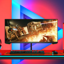 泰坦军团 P23H2M 23.3英寸 VA FreeSync 显示器（2560*1080、200Hz、98%sRGB）