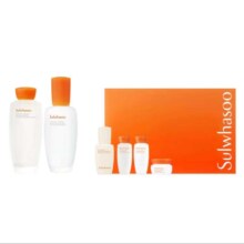 再降价、双11开门红、plus会员：Sulwhasoo 雪花秀 护肤礼盒装 (滋盈肌本润颜水125ml+15ml+乳125ml+15ml+紧致面霜5ml+焕活精华肌底液8ml)