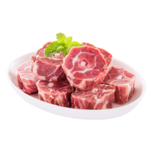 plus:天顺源新西兰草饲羔羊原切羊蝎子 1kg  满肉羔羊脖骨 生鲜羊肉 炖煮食材106.02元（合35.34元/件）