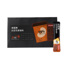 京东京造 白芸豆黑咖啡0蔗糖0脂2g*28条速溶美式咖啡