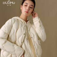 PLUS会员：DUSHU 独束  精致小香风轻薄羽绒服 24DS84098