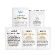 PLUS会员:科颜氏（Kiehl's）校园星品体验包 白泥5ml+精华1.5ml+高霜3ml+金水3ml*2