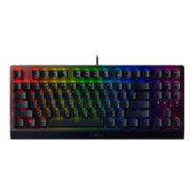 雷蛇（Razer）黑寡妇蜘蛛V3竞技版 机械键盘 87键 电脑游戏电竞 RGB背光 黄轴
