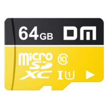 4日0点：DM大迈 64GB TF MicroSD 存储卡 黄卡 C10 手机行车记录仪监控摄像头专用高速内存卡