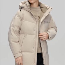 plus会员、鸭鸭  羽绒服男中长款2024年冬季新款  3色可选