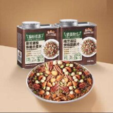 三只松鼠 榛子黑巧烘焙燕麦片 500g 铁罐装