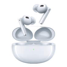 再降价、plus:真我（realme）Buds Air6 Pro 真无线蓝牙耳机 HiFi级同轴双单元 冰川银光