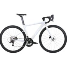 双11狂欢、PLUS会员：XDS 喜德盛 公路自行车 AD350 奶油黄/白 700C 20速 510mm 铝轮版