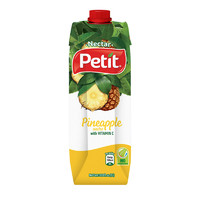 Petit 桃子果汁/芒果汁/菠萝汁 1L*2瓶