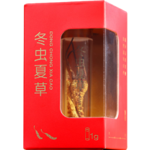 plus：紫蓝花海3-4根/g 1g  冬虫夏草高品质虫草滋补品尝鲜【滋补礼盒】