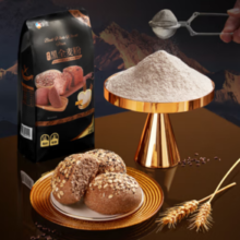 PLUS会员！新良 高纤黑全麦粉 1kg