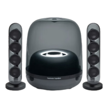 双11狂欢、再降价、PLUS会员：Harman Kardon 哈曼卡顿 SoundSticks4 水晶4 桌面 蓝牙音箱 黑色