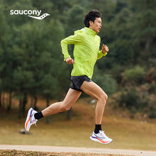 值选、88VIP：saucony 索康尼 啡速4竞速训练跑步鞋男专业马拉松缓震回弹运动鞋白黑41320.5元