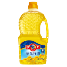 多力【张若昀同款】葵花籽油1.8L 小包装油  去壳压榨 零反式脂肪酸