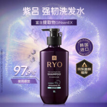 吕（Ryo）紫吕防脱固发洗发水400ml 敏感头皮适用 温和清爽洗头膏韩国进口60元