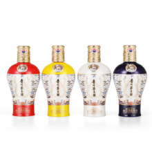 茅台（MOUTAI）中信金陵 酱香型白酒 53度 500ml*4瓶 套装