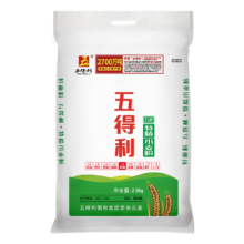 五得利！雪花小麦粉2.5kgX1袋