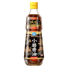 双嗒小磨香油纯芝麻油 芝麻香油 重庆老字号  500ml 玻璃瓶装