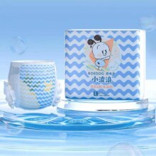 plus会员、巴布豆 超柔小波浪纸尿裤超薄透气纸尿裤XL66片*2件