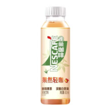 雀巢咖啡果然轻咖 410ml*5 淡雅白茶味9.85元