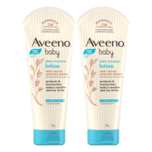 艾惟诺（Aveeno）婴儿润肤乳天然燕麦儿童面霜宝宝身体乳补水保湿227g*2 无香型 倍护润肤乳227g*2【25年9月】