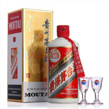 PLUS会员、限地区：MOUTAI 茅台 飞天 43%vol 500ml 贵州茅台酒 带杯