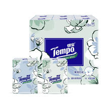 Tempo 得宝 手帕纸 茉莉花味 4层7张12包(210*210mm)8.65元（需买2件，需用券）