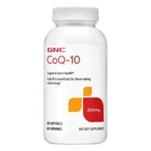 GNC健安喜辅酶q10胶囊200mg*60粒保护心脏心血管备孕心肌健康118元 (券后省50)