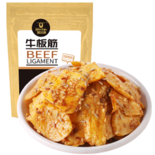 科尔沁 牛板筋 烧烤味100g 袋装 休闲零食 肉干肉脯 馋嘴零食 即食小吃