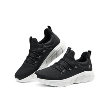 双11狂欢：SKECHERS 斯凯奇 运动男士休闲鞋 118105-BLK