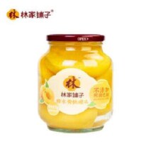 再补券、PLUS会员：林家铺子 水果罐头 黄桃 750g