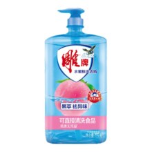 23日10点开始、百亿补贴万人团：雕牌水蜜桃家用实惠洗洁精 1kg