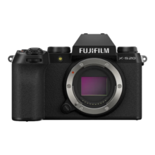 富士（FUJIFILM）XS20 X-S20 X-S20 微单相机 无反单机身 轻便Vlog视频相机 AI智能对焦 黑色 单机身