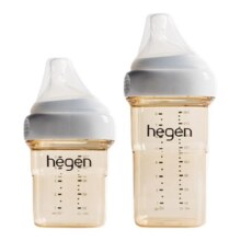 hegen海格恩奶瓶新生婴儿奶嘴ppsu防胀气正品宽口径防呛大宝宝