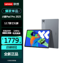 联想（Lenovo）平板电脑小新pad学生网课学习办公 PadPro2025丨8+256丨12.7大象灰