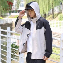 骆驼  冲锋软壳衣男2024秋冬登山服