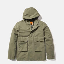 Timberland 男装冲锋衣外套S24户休闲防水夹克A2PD8 A2PD8590/卡塞尔绿色