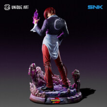 【售罄展示】UNiQUE ART  SNK拳皇'97 八神庵 1/1 雕像正版授权
