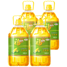 百亿补贴：福临门 食用油 非转基因压榨玉米油 4L×4