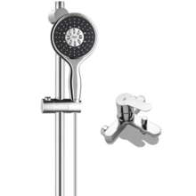 高仪（GROHE）进口淋浴花洒套装 110MM大手持花洒含滑杆 3种出水模式26092