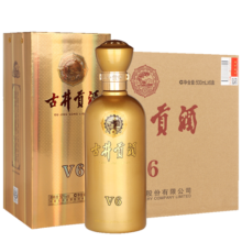 古井贡酒 古井贡酒V6 50度500ml*6瓶 浓香型白酒整箱装 50度 500mL 6瓶714元