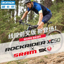 迪卡侬XC50山地越野SRAM速降竞速桶轴线控前叉自行车OVB1  M - 170-180cm 29英寸 其他