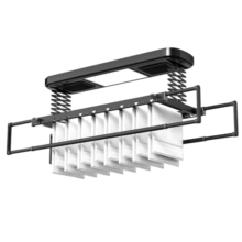 志高（CHIGO） 智能电动晾衣架升降晾衣机阳台智能遥控家用带烘干LED照明晒衣架 银色+照明横杆语音517.9元