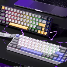 20点开始：狼蛛 WiN 68HE MAX 电竞游戏客制化机械键盘