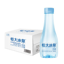 恒大冰泉 饮用天然矿泉水 245ml*12瓶8.9元（需试用）