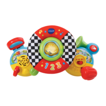 伟易达（VTECH）玩具 婴儿车方向盘 婴儿车挂件仿真方向盘早教玩具 儿童礼物 婴儿方向盘